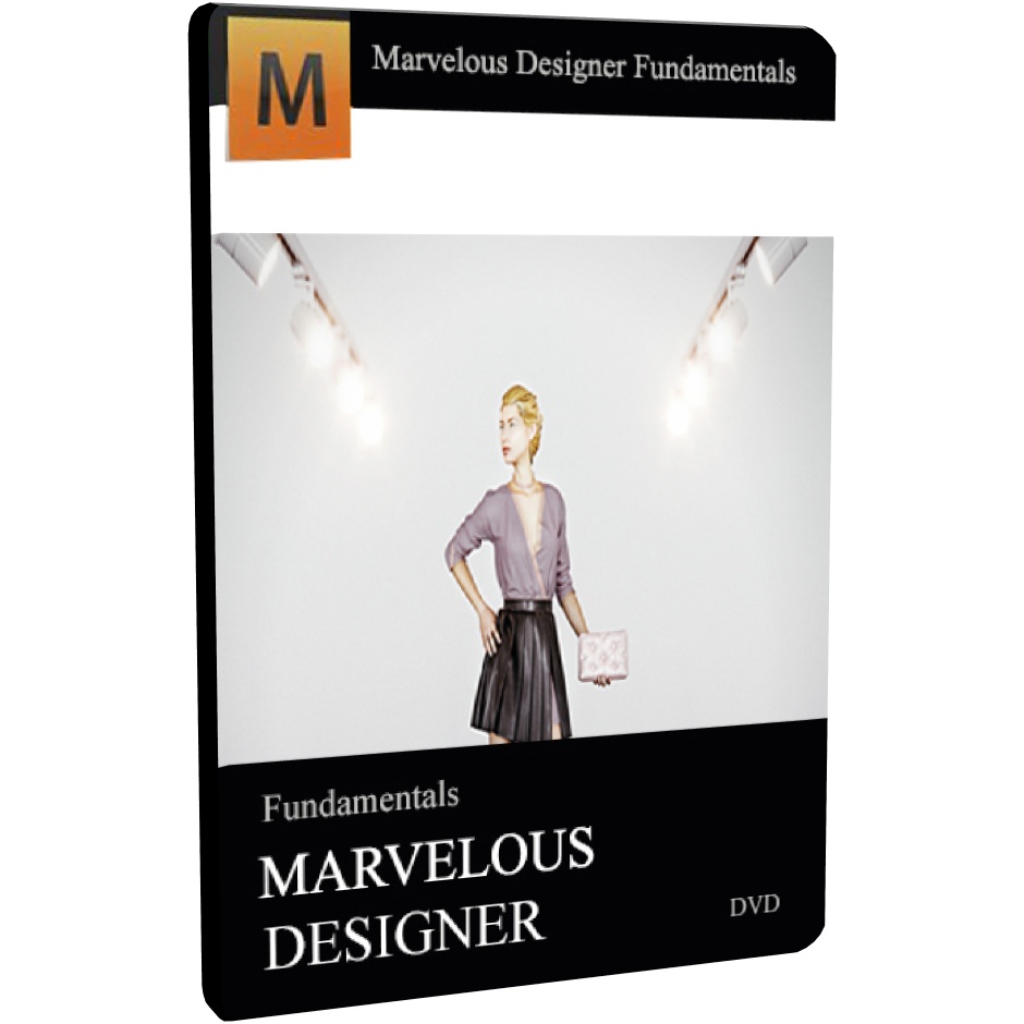 فیلم های آموزش اصول طراحي لباس در MARVELOUS DESIGNER