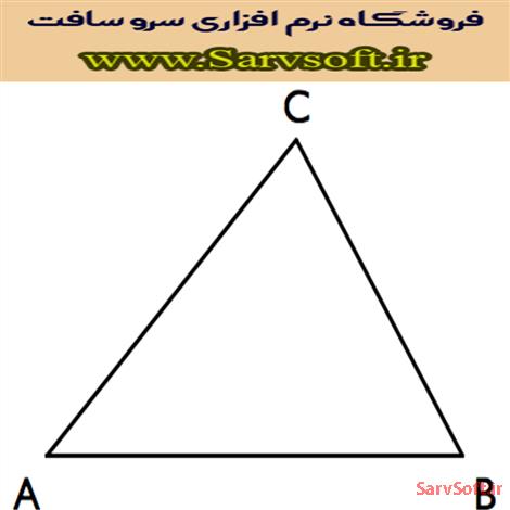 دانلود الگوریتم و فلوچارت فلوچارتی ترسیم کنید که سه عددabc را به عنوان اضلاع مثلث دریافت