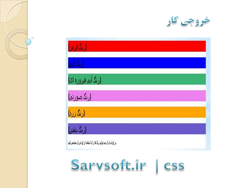 دانلود پروژه نمایش رنگ  با استفاده از hsl با css