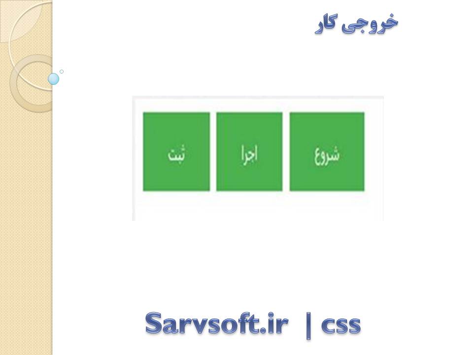 دانلود پروژه تغییر رنگ زمینه و قلم یک دکمه با css